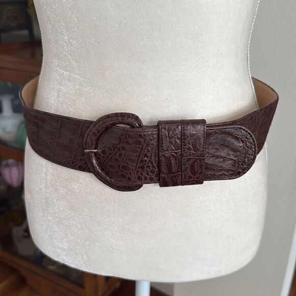 Vintage Ben King leather belt main image 3